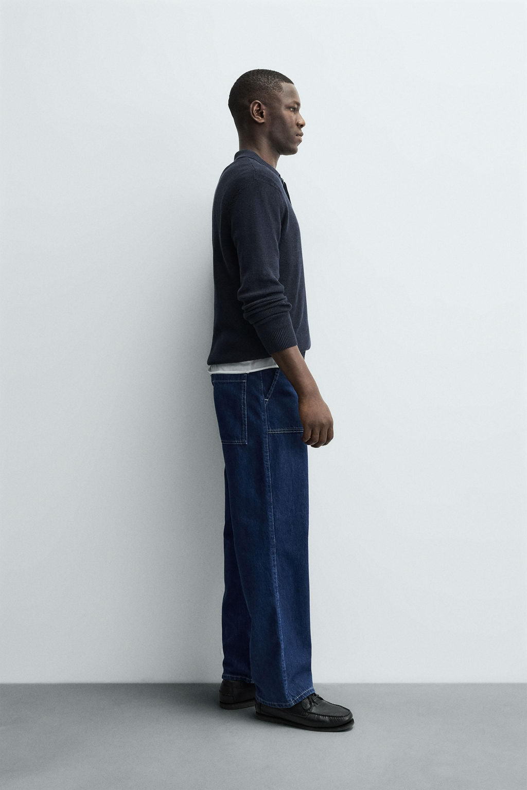 PURL KNIT POLO SHIRT - Zara фото 4
