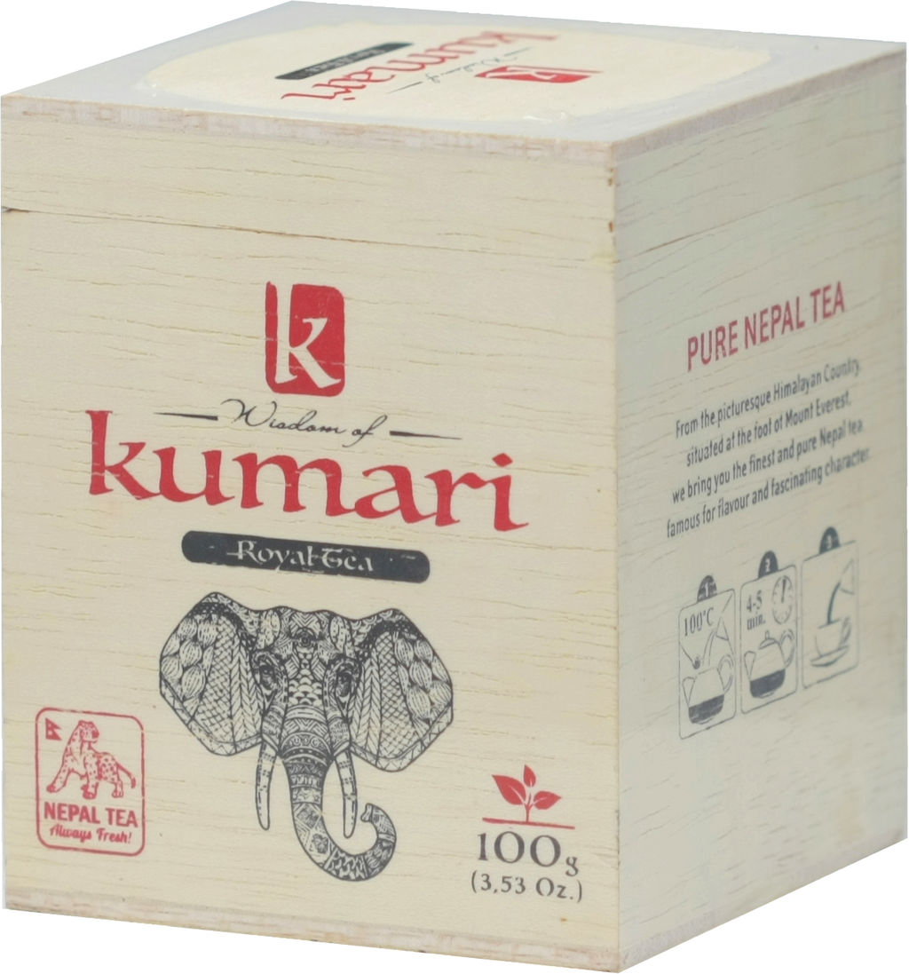 Kumari. Wood Case. Royal OPA 100 гр. дер.шкатулка