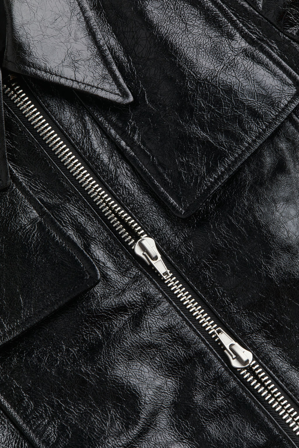 Cazadora biker de piel - H&m фото 2