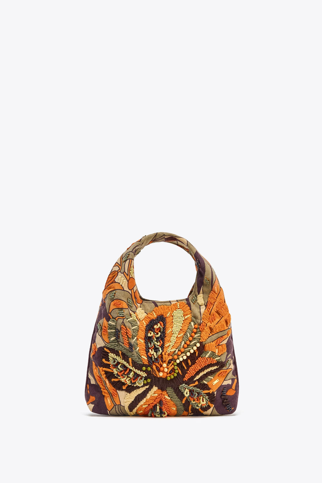 MULTICOLOURED BEADED BAG - Zara фото 4