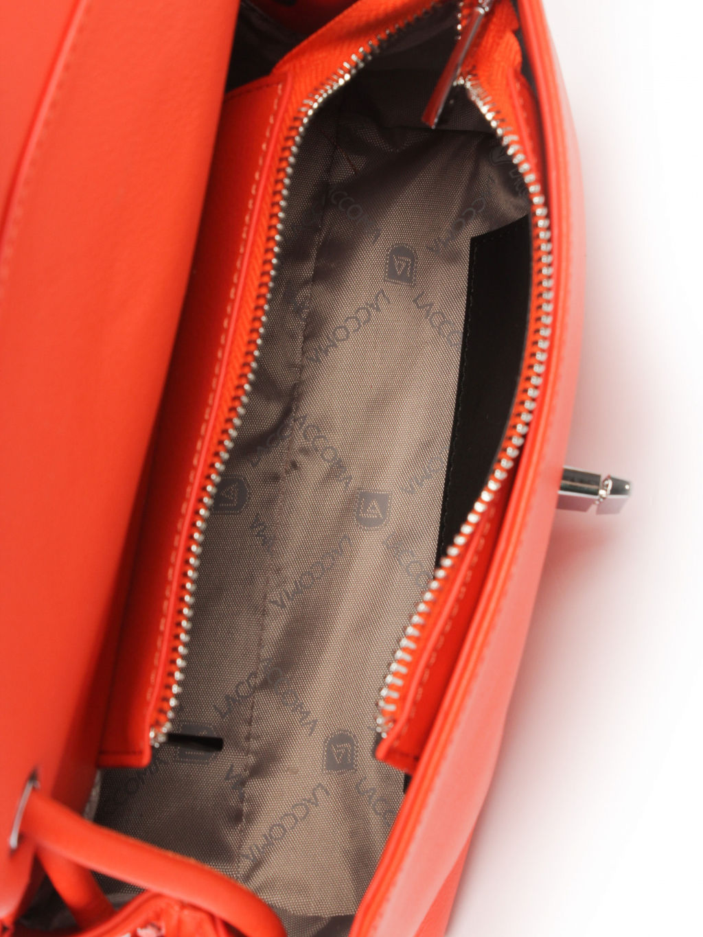 LACCOMA сумка АК7034-оранжевый натуральная кожа хлопок