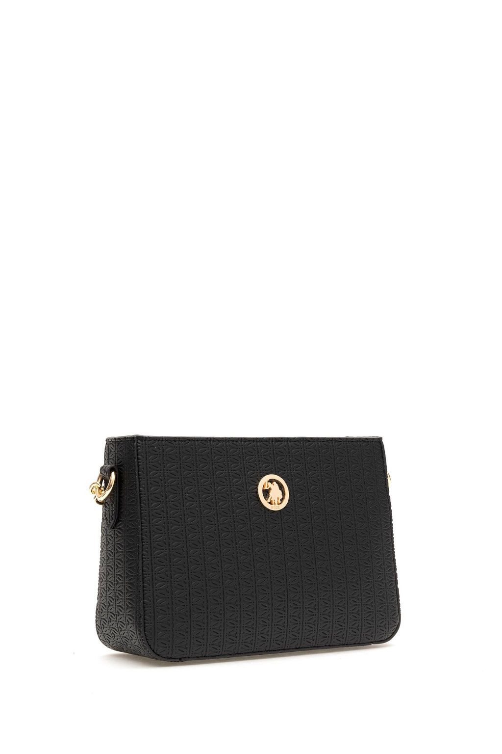 U. S. Polo Assn / Женская черная сумка через плечо - U.s. polo assn фото 4