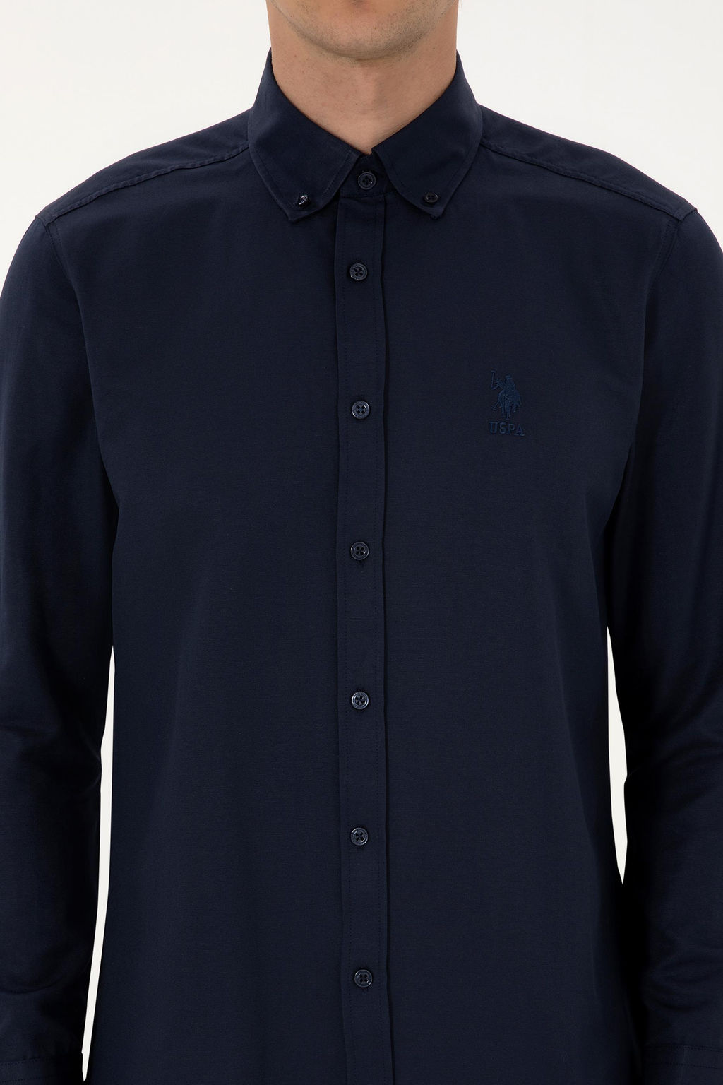 Erkek Lacivert Uzun Kollu Basic G_mlek Sepette S_rpriz _ndirim - U.s. polo assn фото 6