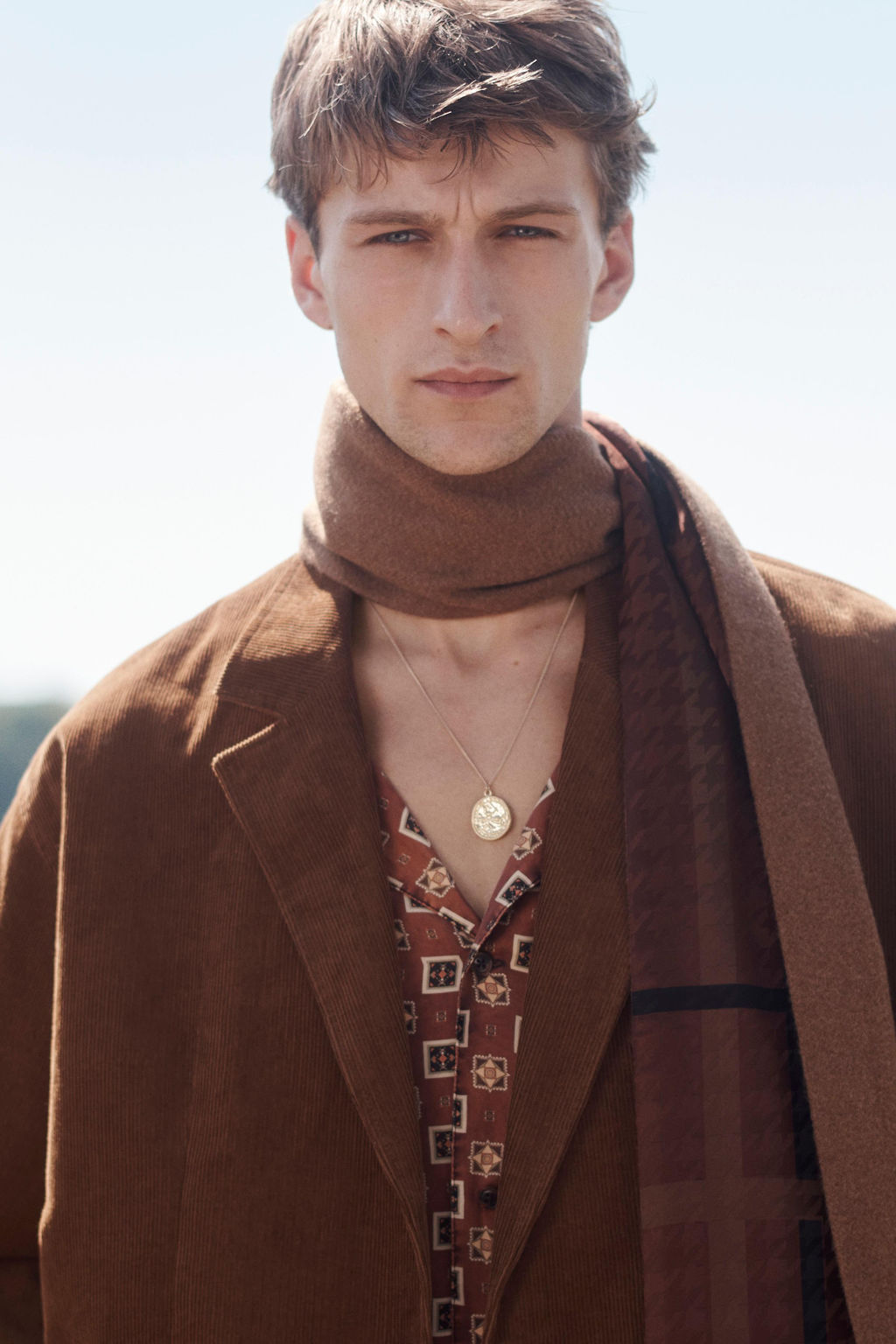 COMBINED STRIPED SCARF LIMITED EDITION - Zara фото 2