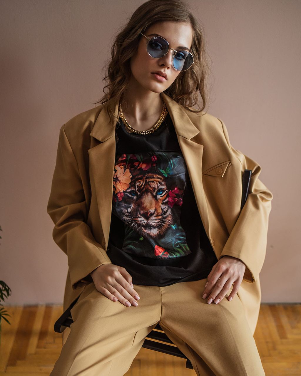 Футболка с шёлковой вставкой FSK112 - Sahar art lab фото 8