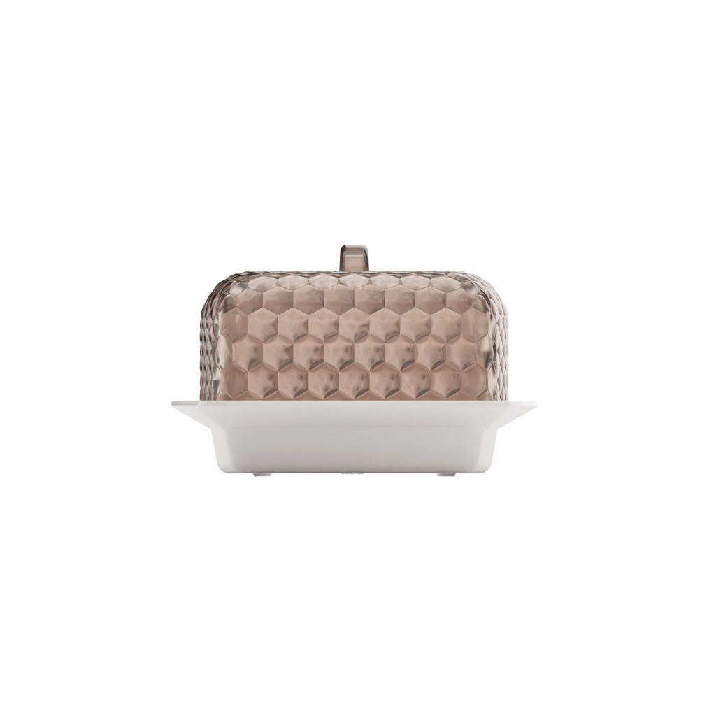 Цена за 2 шт. Масленка "Мозаика" (бело-тониров) М5569