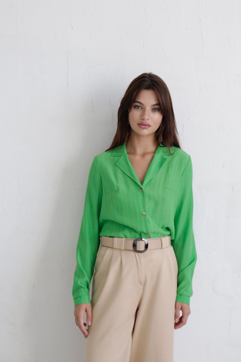 Блуза с английским воротником - Martichelli фото 29