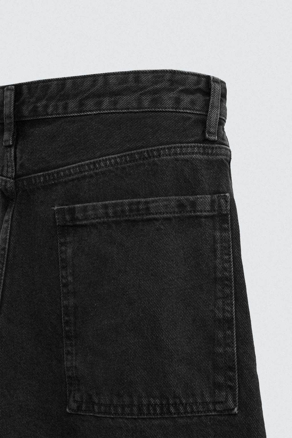 TAPERED WIDE-LEG JEANS - Zara фото 10