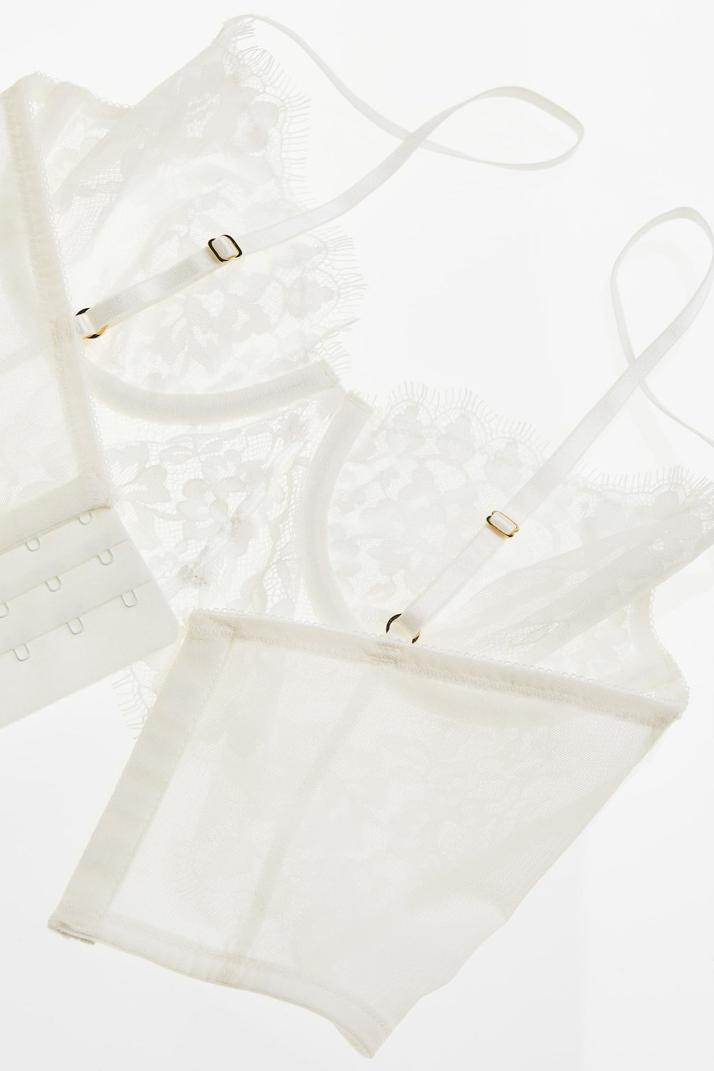 Bustier de encaje sin acolchado - H&m фото 2