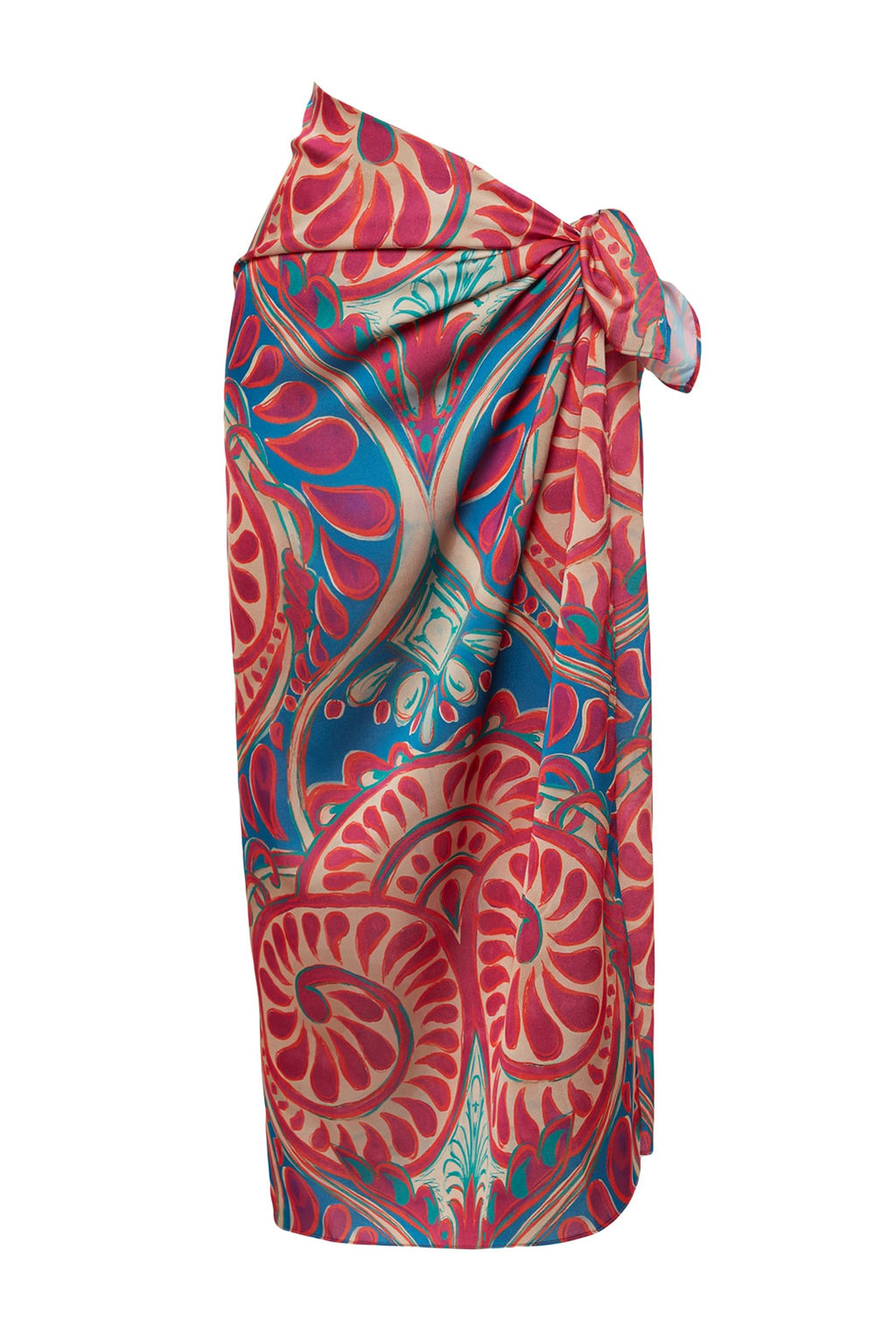 Etnik Desenli Dokuma Maxi Plaj Pareo TBESS23PR00005