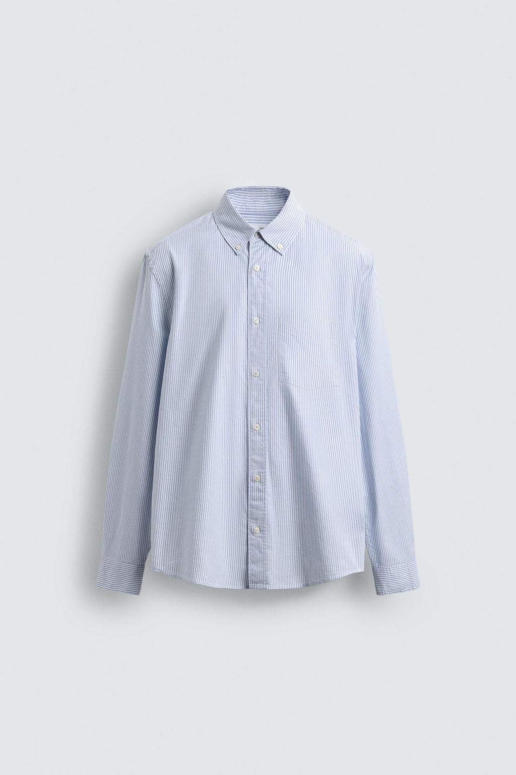TEXTURED OXFORD SHIRT - Zara фото 6