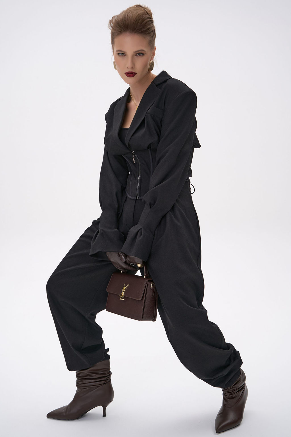 Пиджак  корсет Джуди (чёрный) - Эльза фото 26