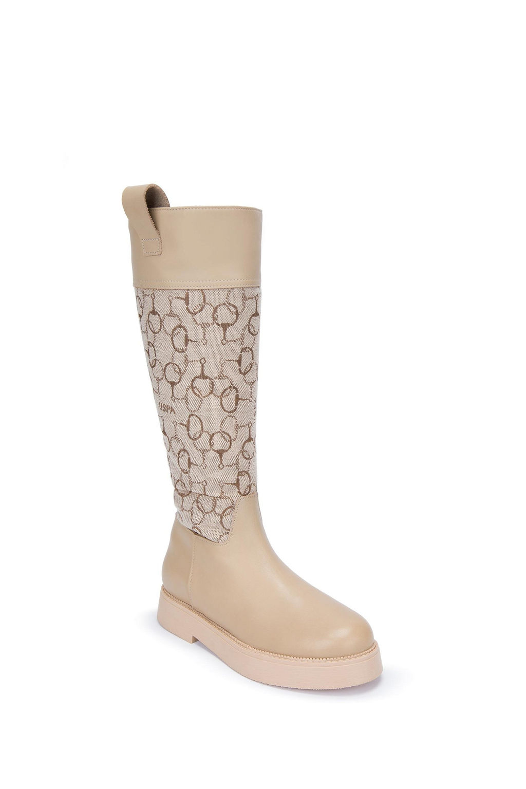 Женские бежевые ботинки Неожиданная скидка в корзине - U.s. polo assn фото 3