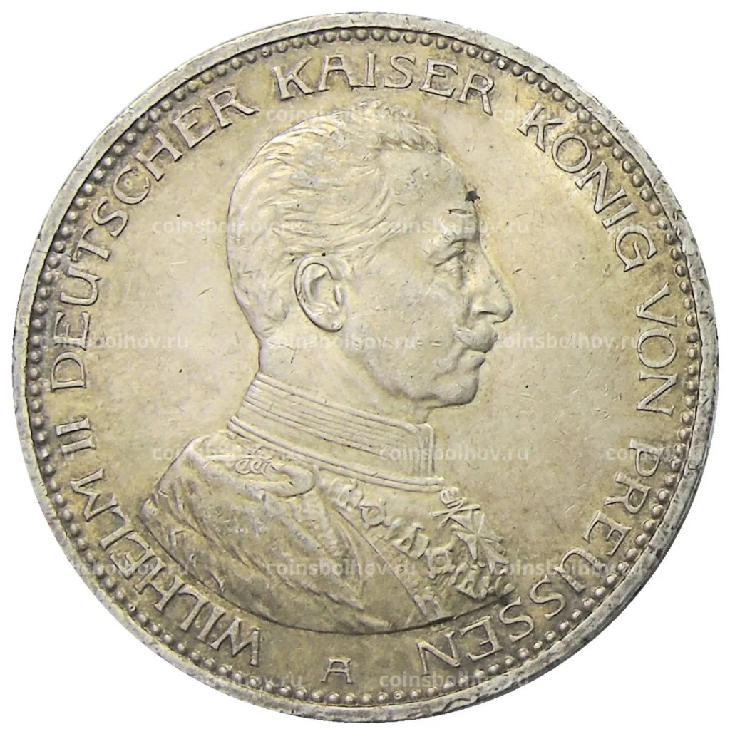 5 марок 1914 года А Германия (Пруссия)