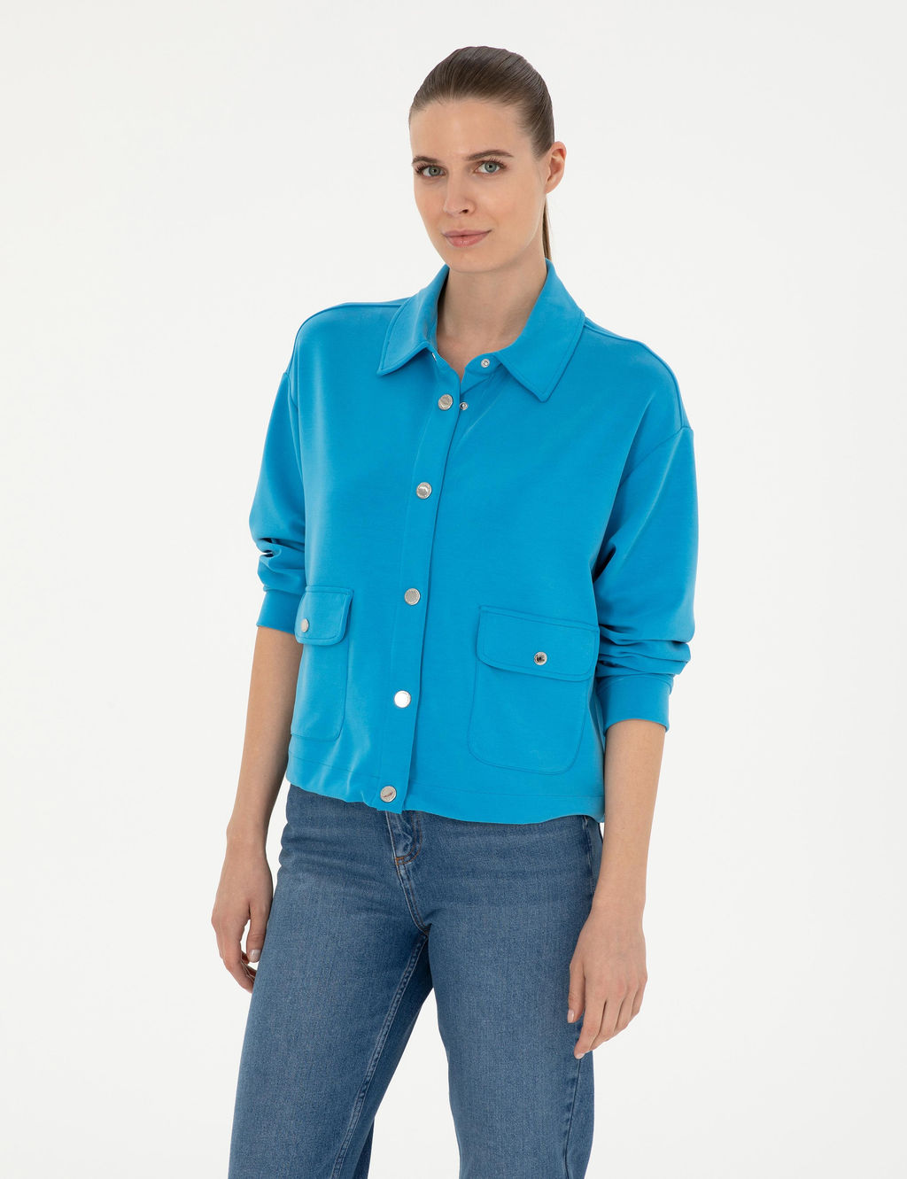 Кардиган синий Comfort Fit