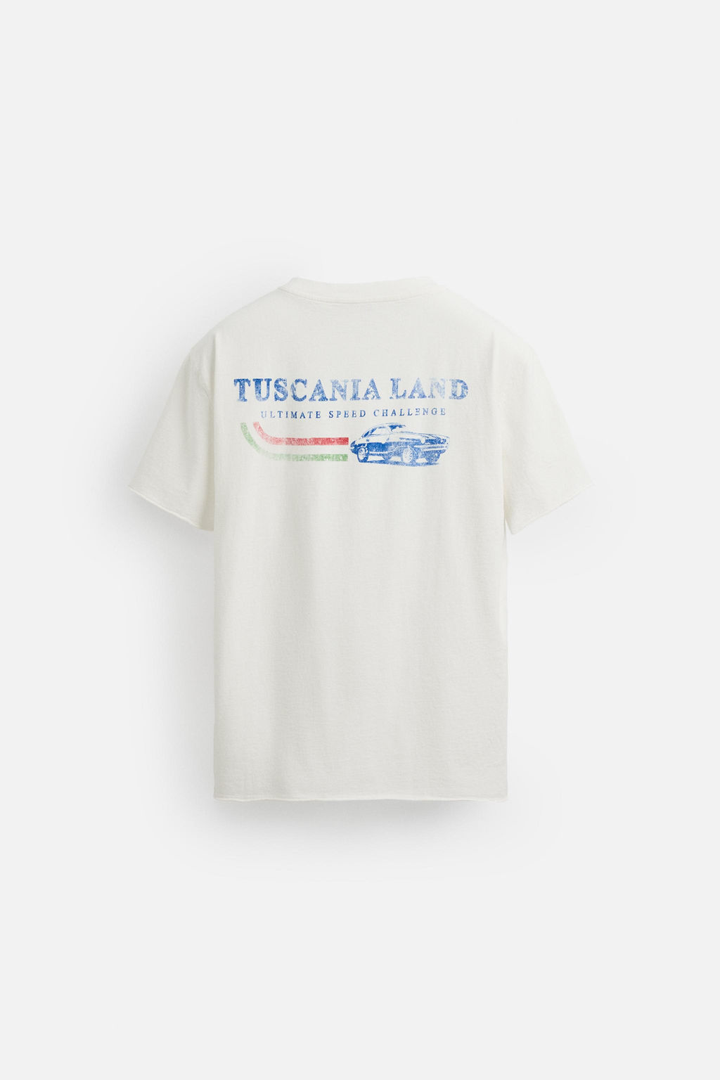WASHED PRINT SLOGAN T-SHIRT - Zara фото 8