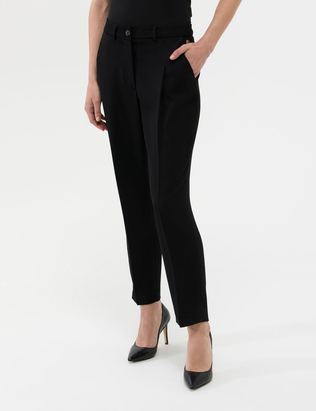 Siyah Kuma_ Pantolon - Pierre cardin фото 2