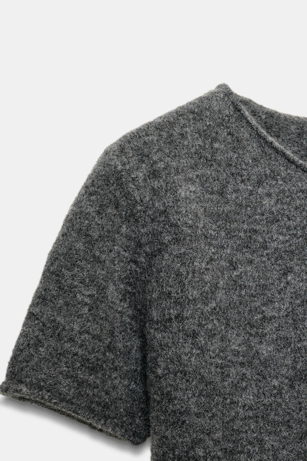 SOFT KNIT MINI DRESS WITH SEAM DETAIL - Zara фото 9
