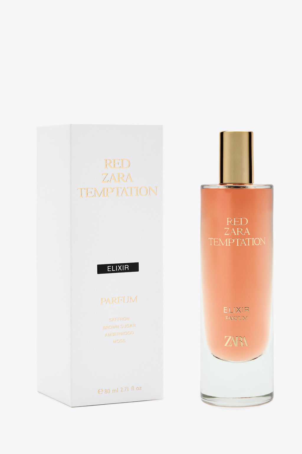 RED ZARA TEMPTATION ELIXIR PARFUM 80 ML / 2.71 oz  фото 7