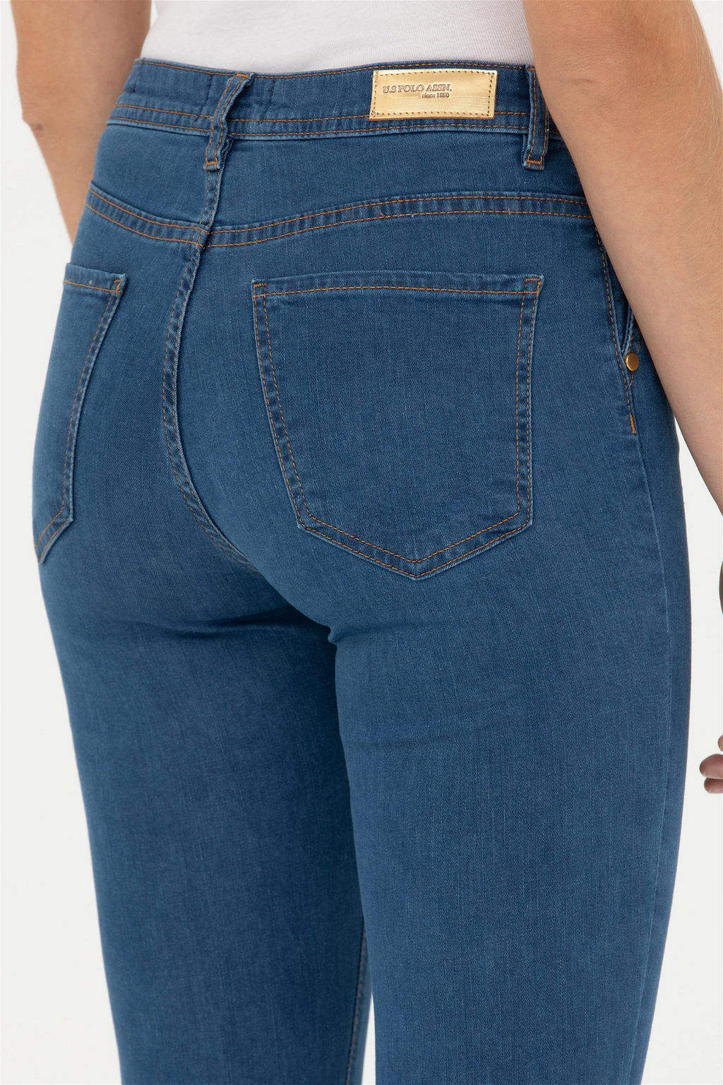 Женские синие джинсовые брюки - U.s. polo assn фото 7