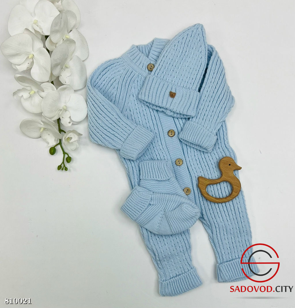 Комбинезоны вязаные для малышей - Bruno фото 5