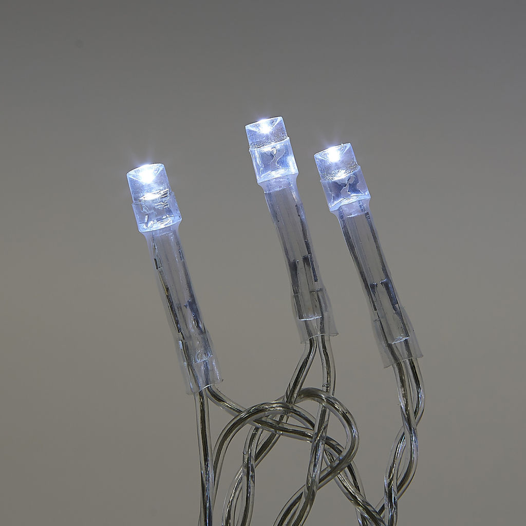 ULD-C3030-192/DTA WHITE IP20 Занавес светодиодный, 3х3м. 192 светодиода. Белый свет. Провод прозрачный. TM Uniel