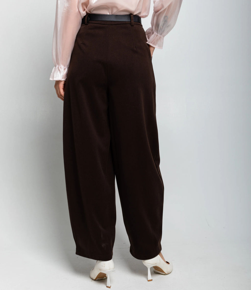 Брюки #КТ25131, шоколадный - Dommod фото 4