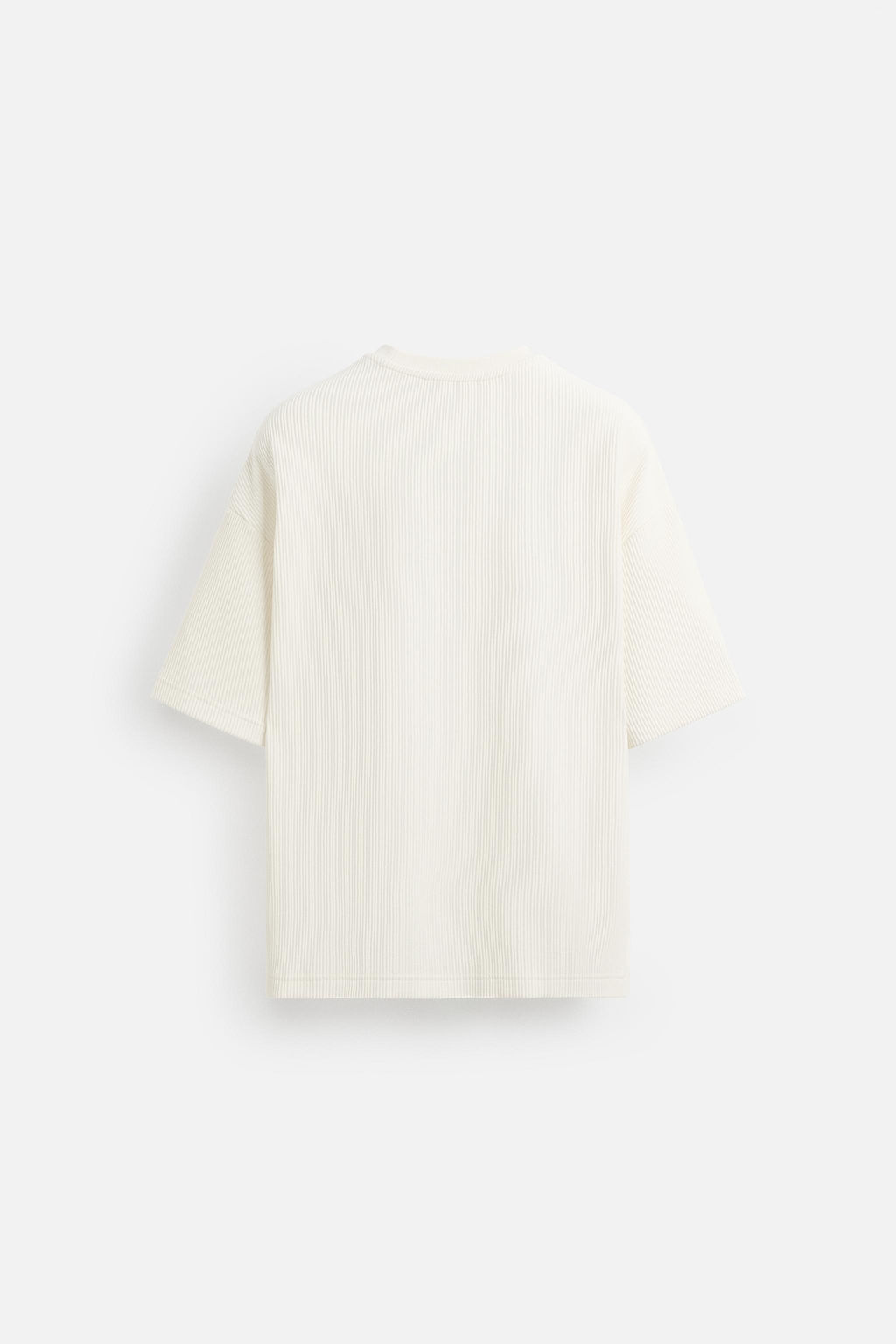 VERTICAL TEXTURE T-SHIRT - Zara фото 7