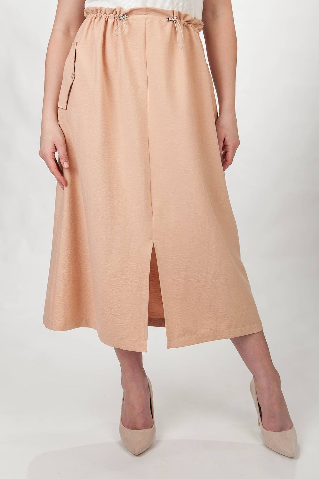 Юбка женская 178/02/Персиковый - Rise фото 2