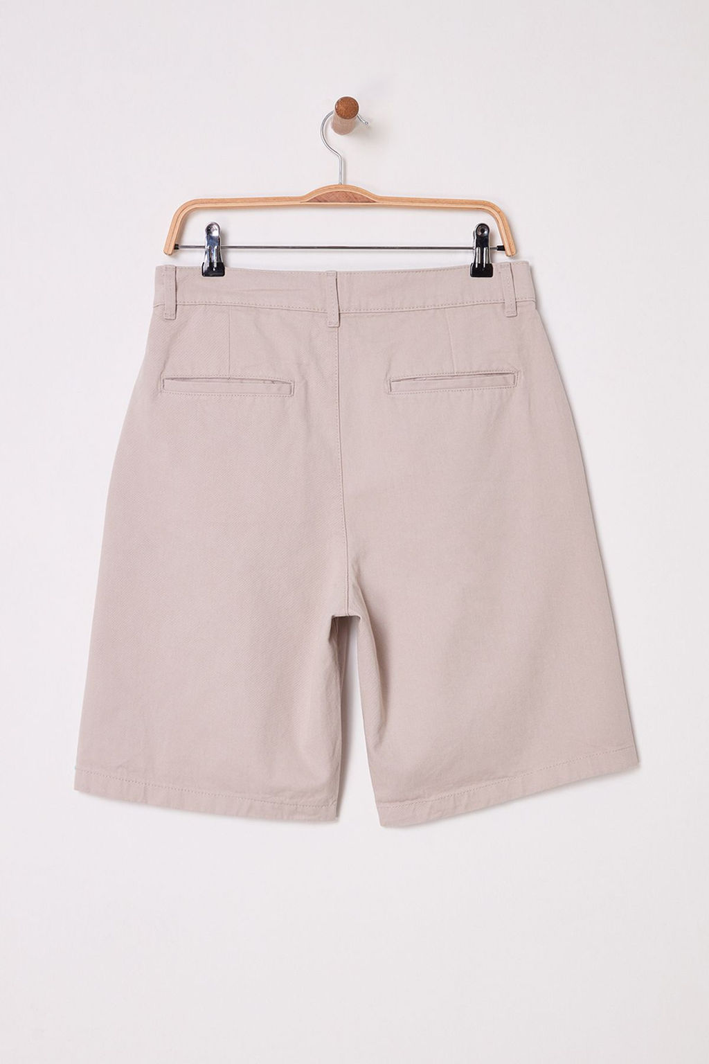 TRENDYOL MAN Erkek Tas Regular Fit Brit Kapamal? Gabardin Sort & Bermuda TMNSS25SR00012 - Trendyolmilla фото 7