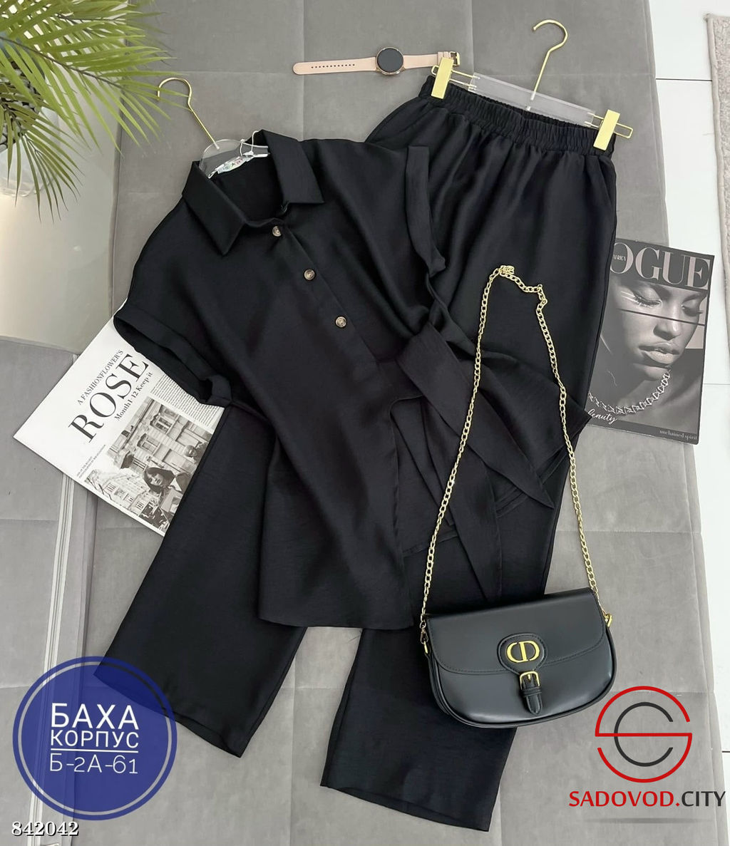 Костюм женский (рубашка и штаны)