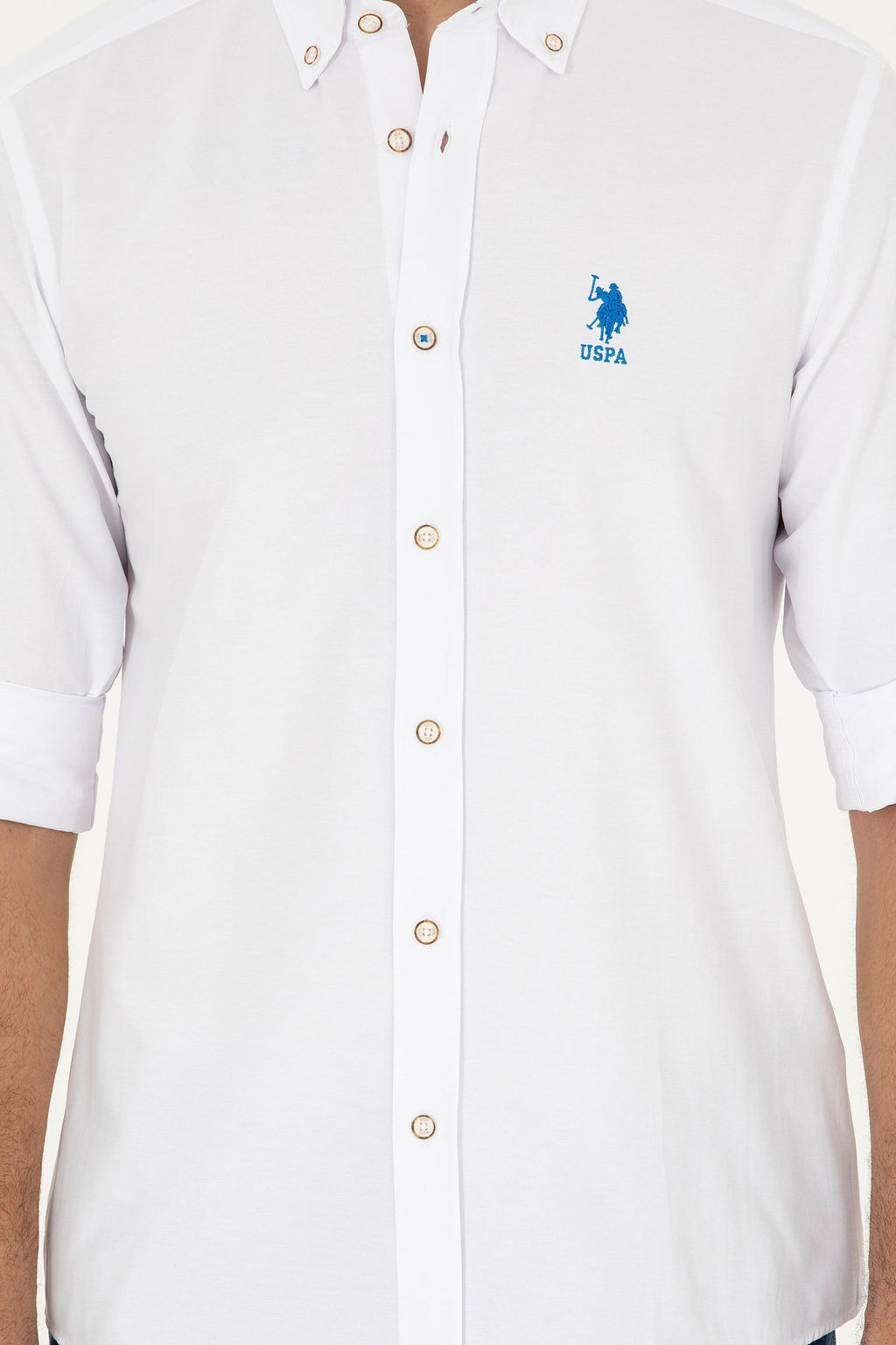 U. S. Polo Assn / Мужская рубашка Saks с длинным рукавом - U.s. polo assn фото 6