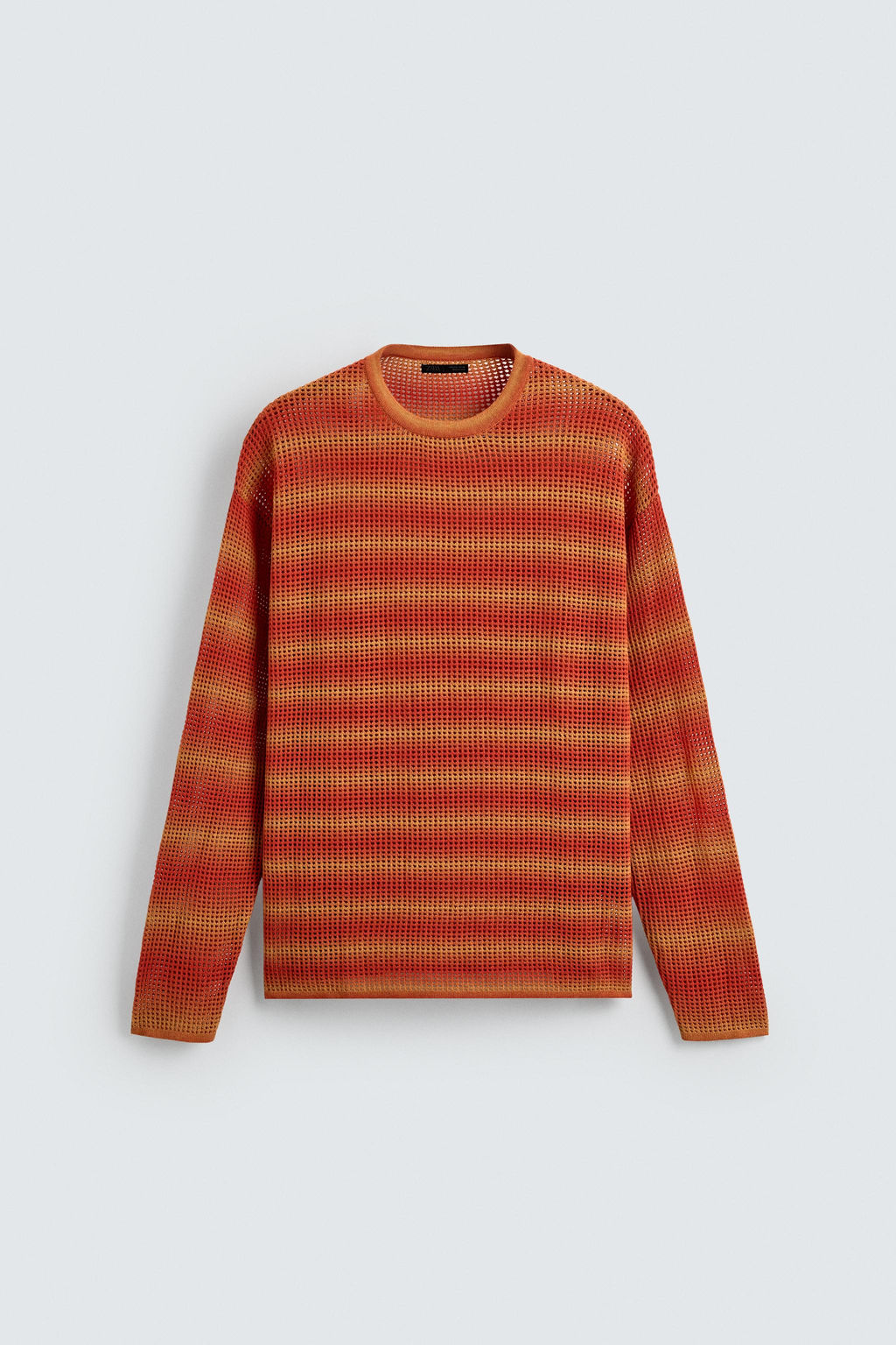 STRIPED OPEN-KNIT SWEATER - Zara фото 8