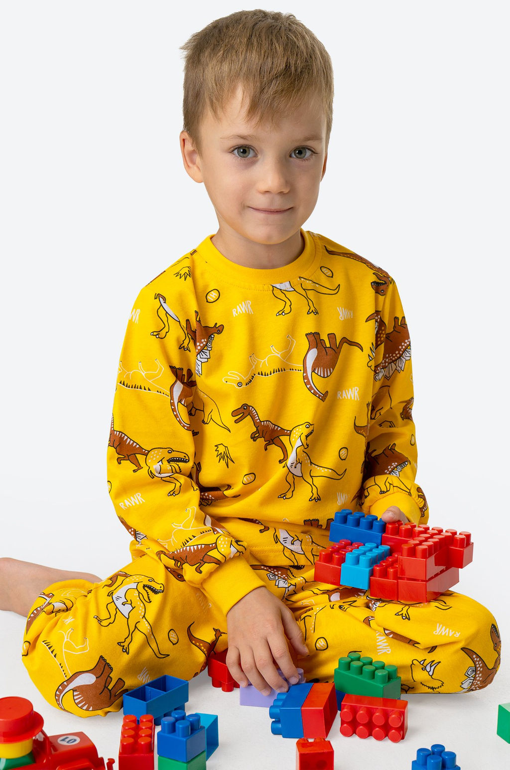 Хлопковая пижама для мальчика Happyfox