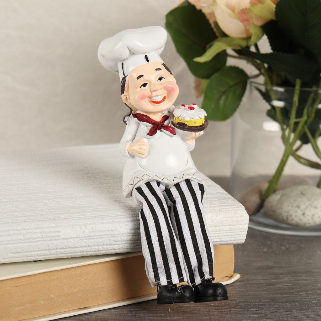 Цена за 2 шт. Фигурка Повар висячие ножки 12 см 2 штуки набор / 9791 /уп 96/ - ГалеонТрейд фото 8