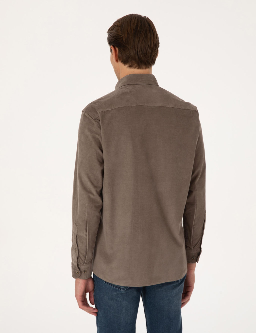 Vizon Regular Fit Uzun Kollu G_mlek - Pierre cardin фото 5