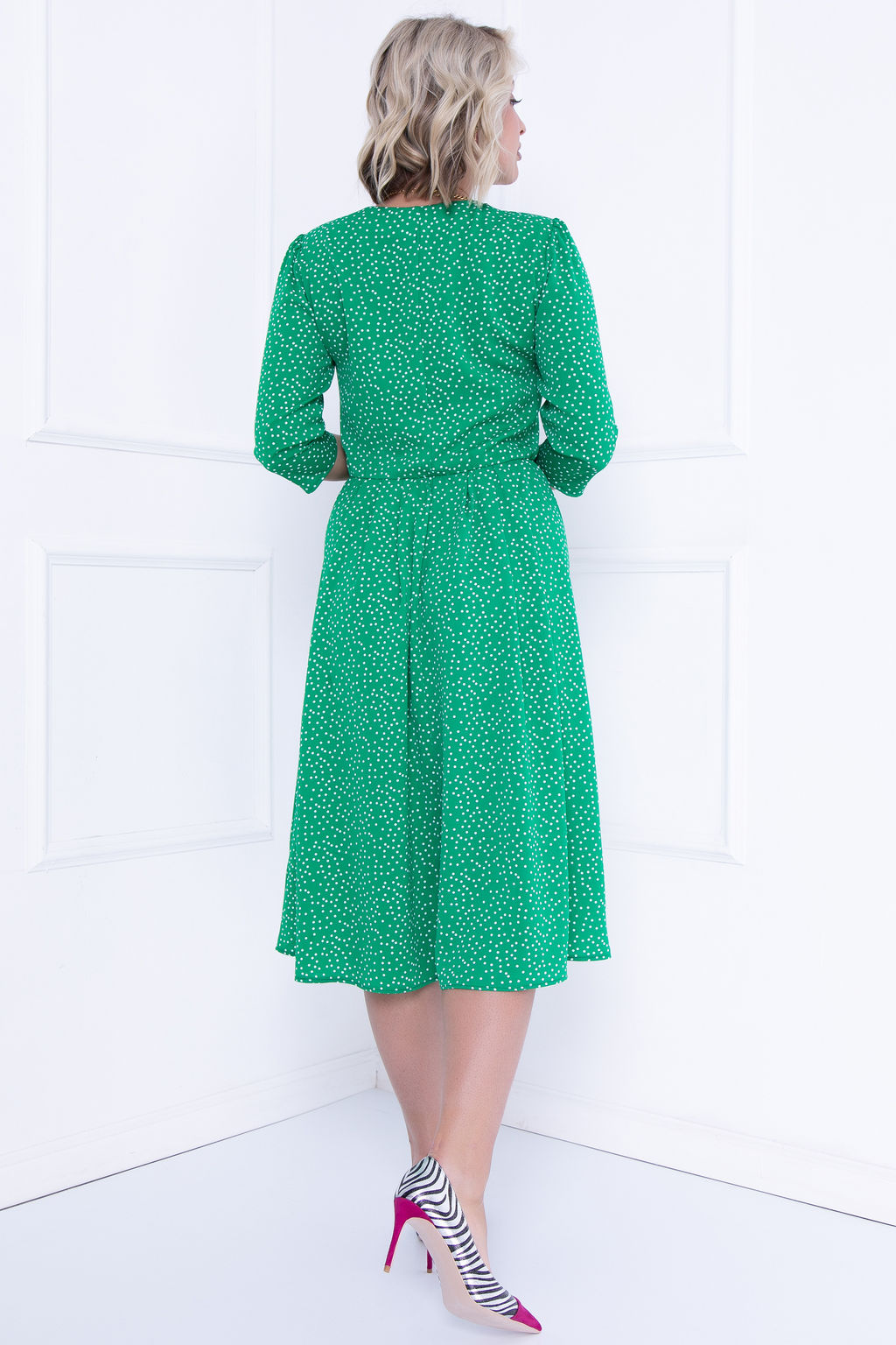 Платье Bellovera 4П5389 зеленый