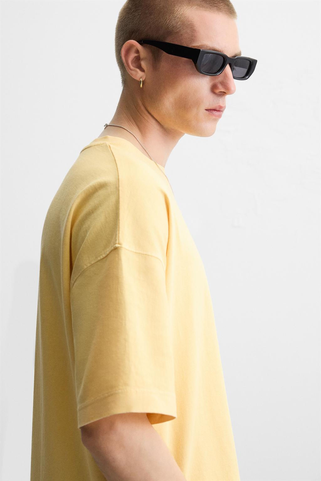 BASIC BOXY FIT T-SHIRT - Zara фото 21