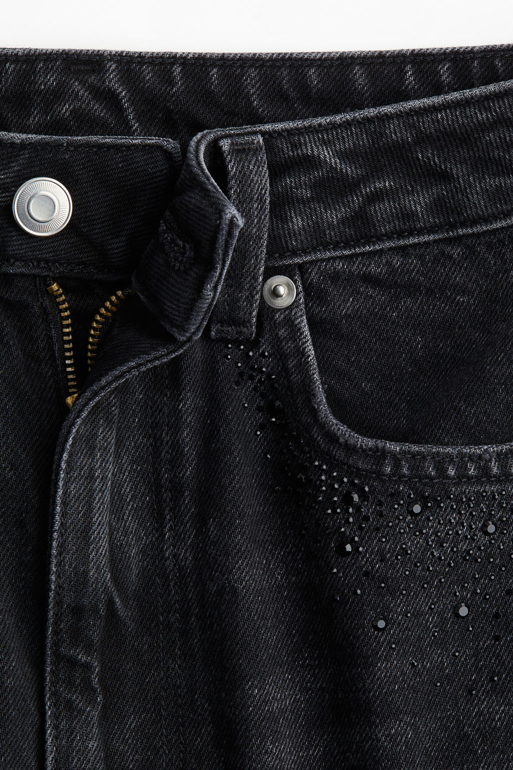 Wide Ultra High Jeans - H&m фото 3