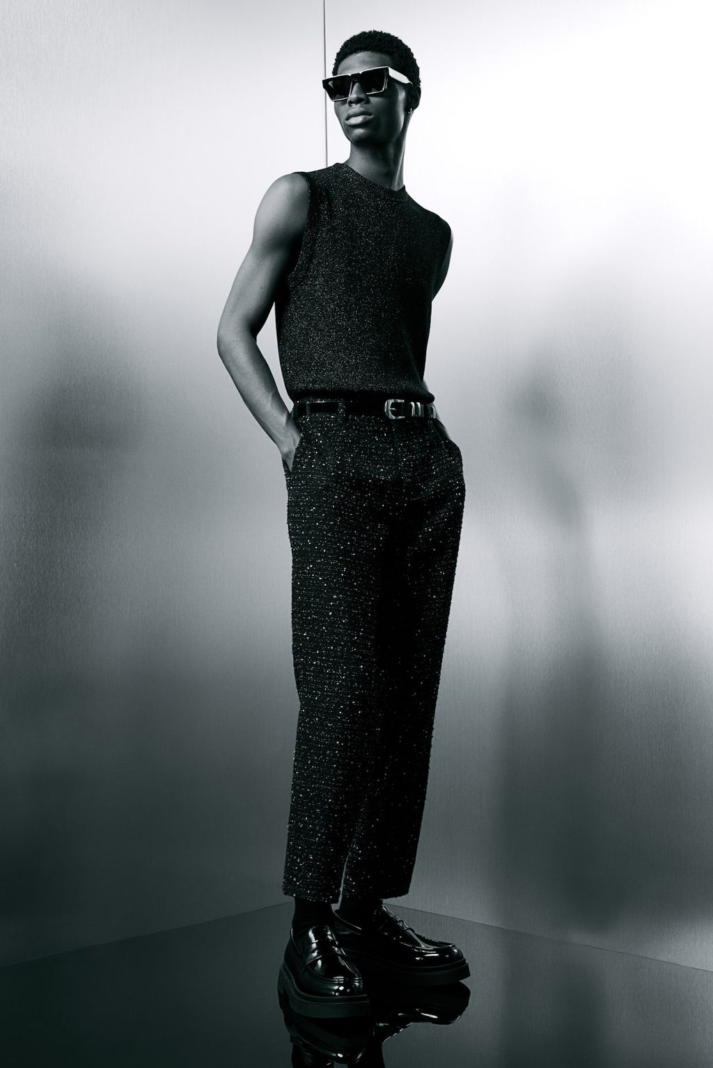 Pantalon cropped Regular Fit - H&m фото 3