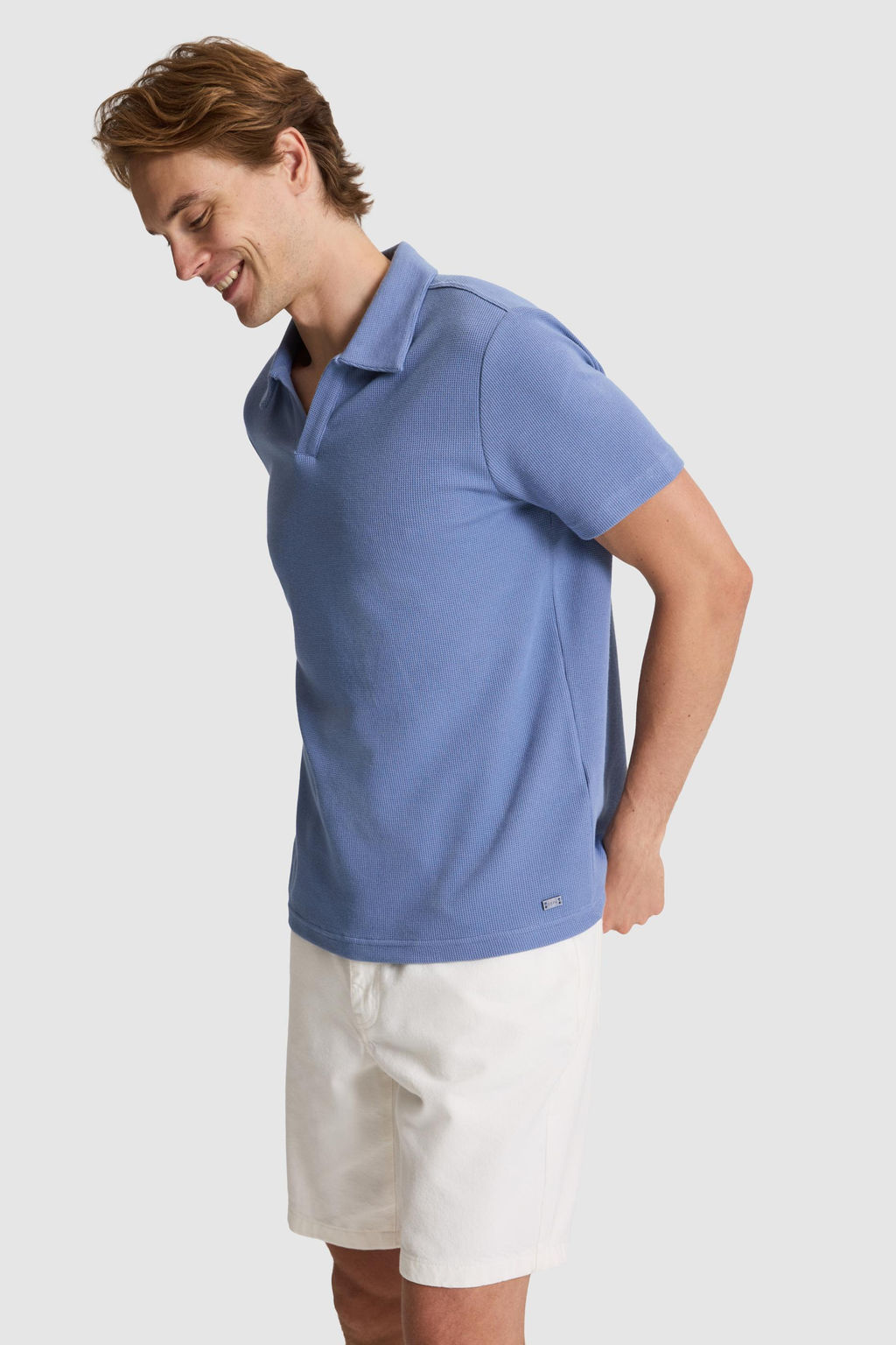 Erkek _ndigo Regular Fit Polo Yaka Ti__rt