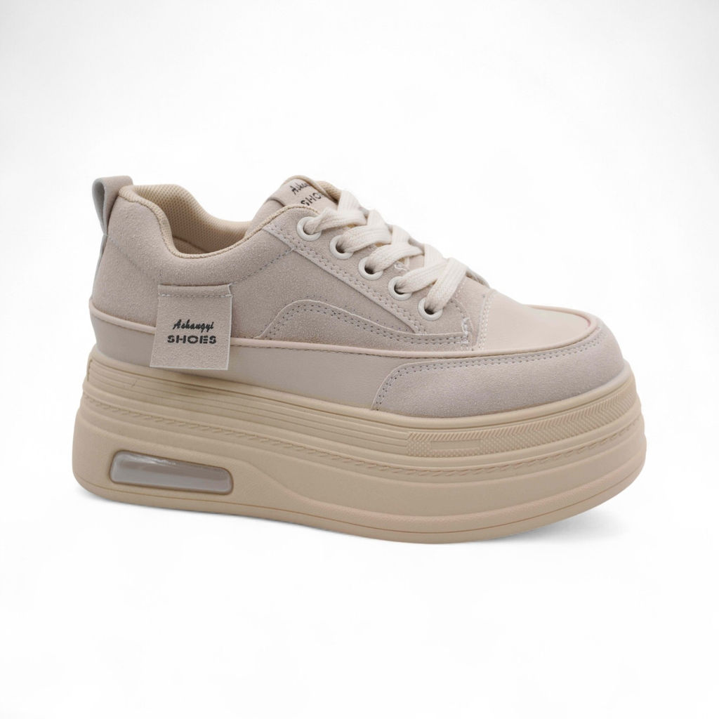 Кроссовки женские 6822-1 бежевые - Sport фото 2