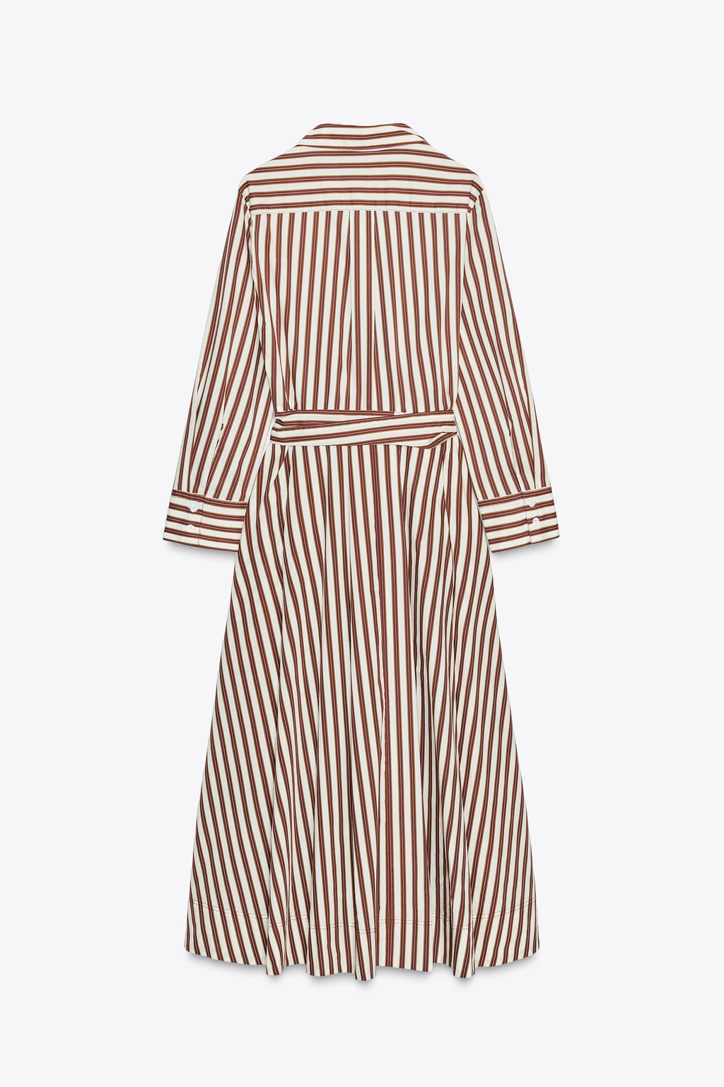 STRIPED SHIRT DRESS ZW COLLECTION - Zara фото 7