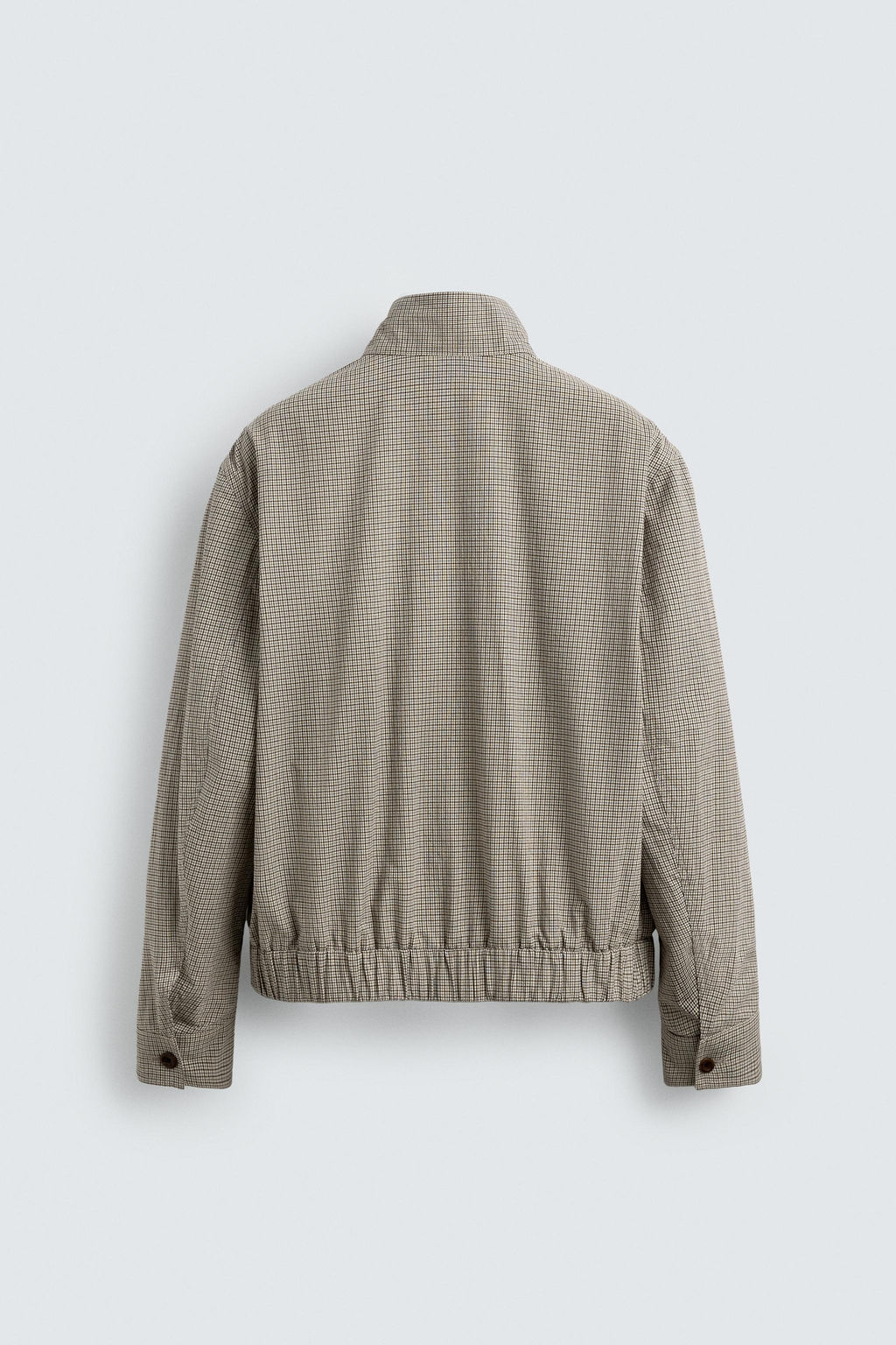 CHECK TEXTURED JACKET - Zara фото 9
