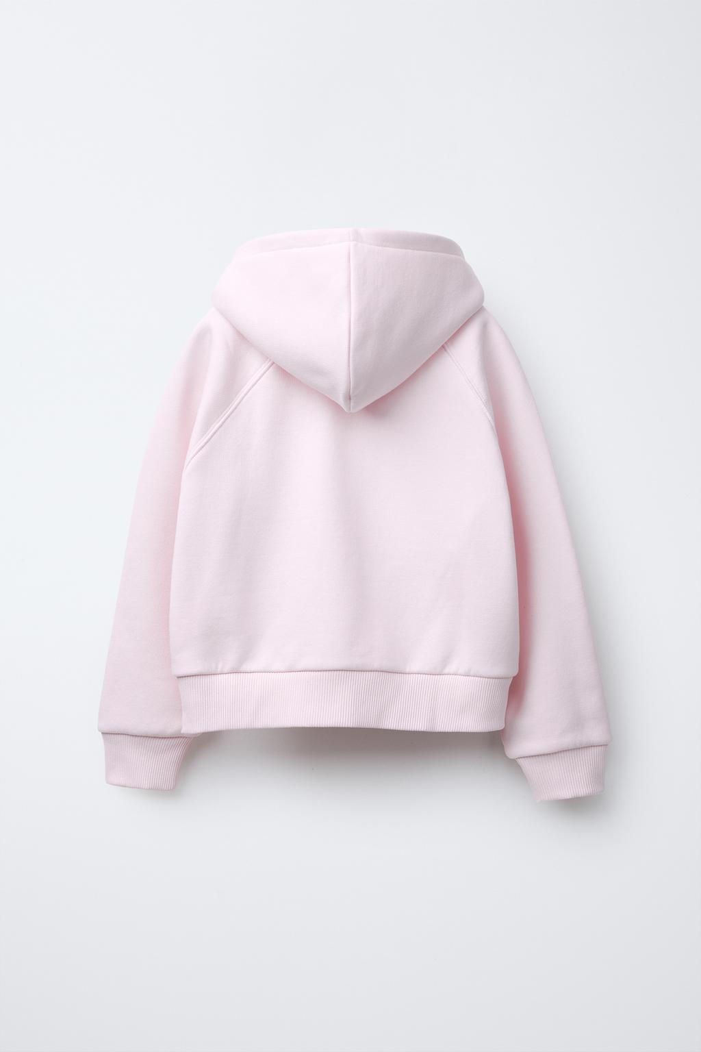 HOODIE AND WIDE-LEG TROUSERS SET - Zara фото 3
