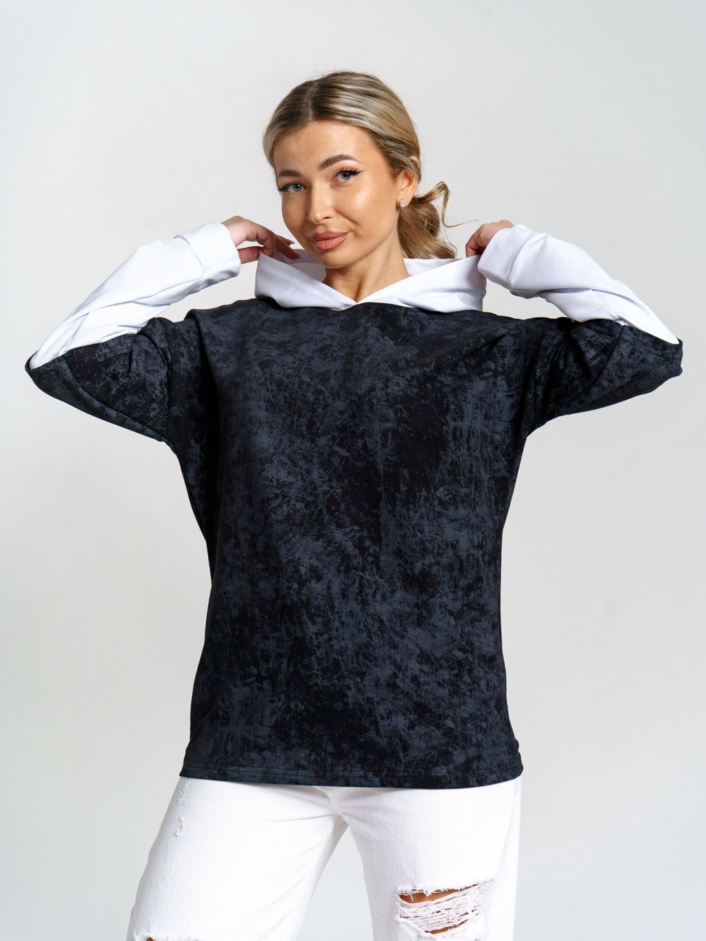 982 Туника "Черный/винтаж"