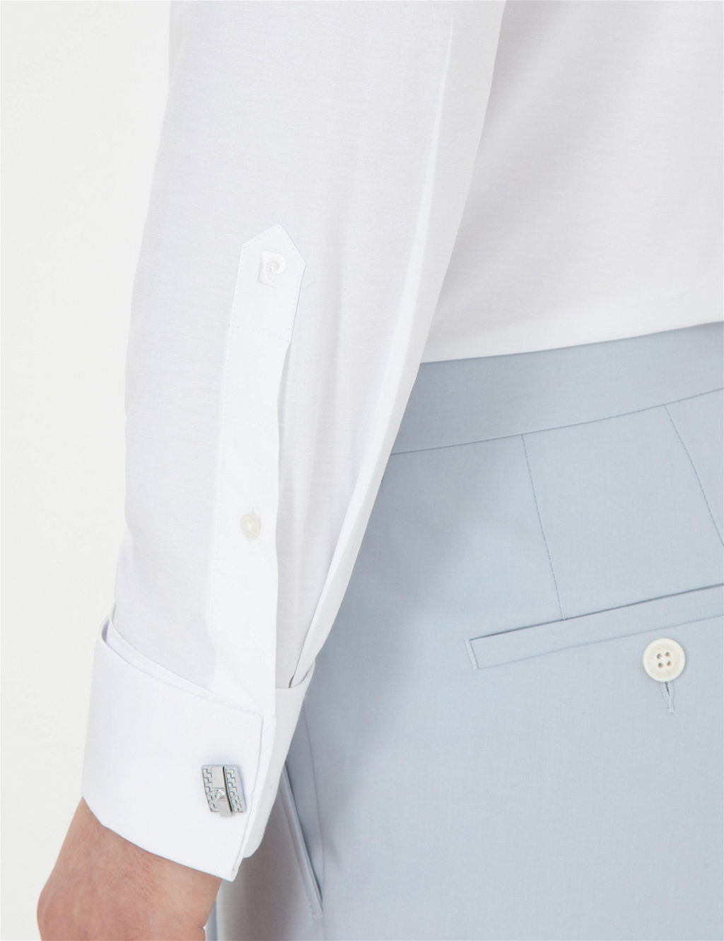Beyaz Slim Fit Uzun Kollu Klasik G_mlek
