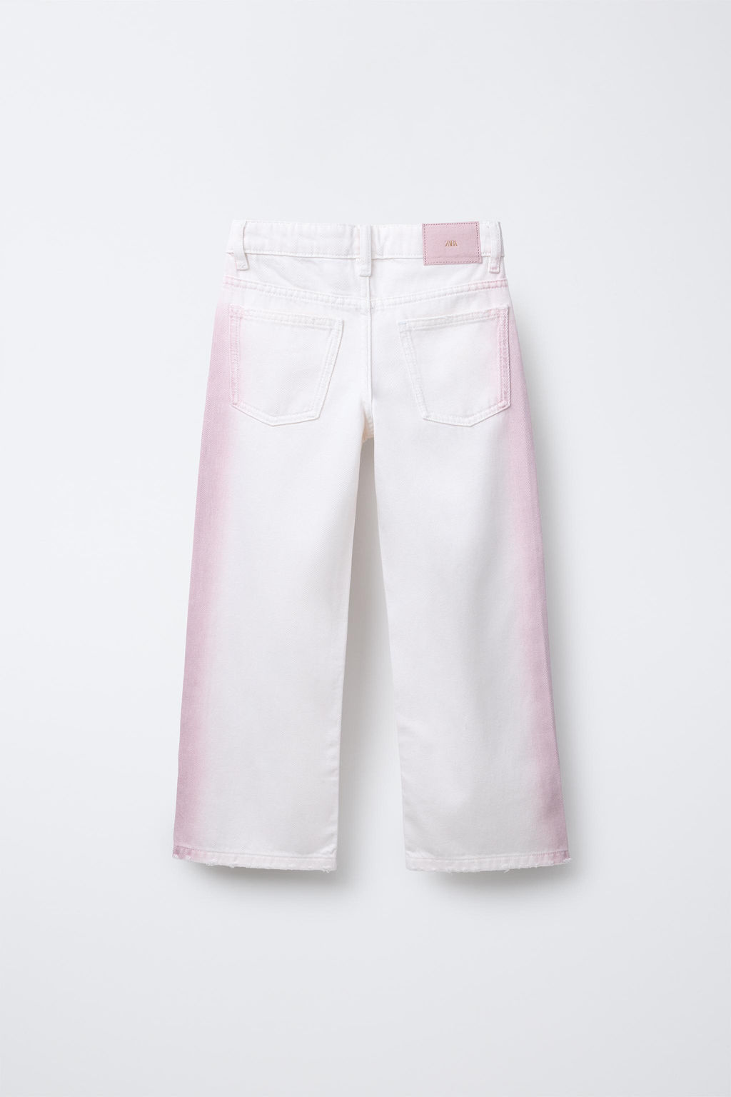TIE-DYE WIDE-LEG JEANS - Zara фото 2