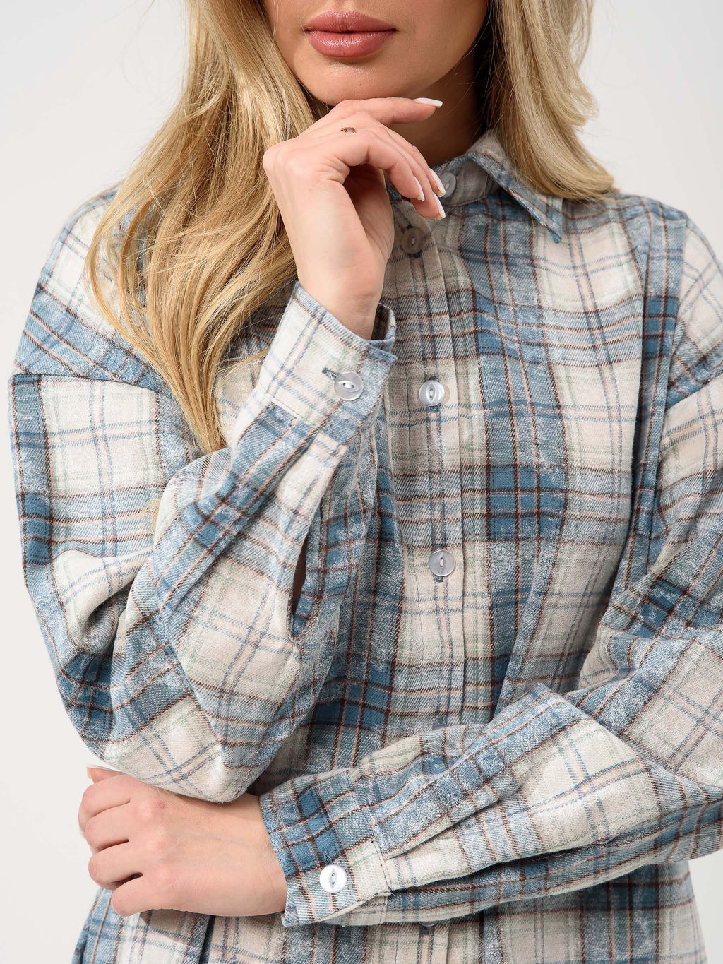 Халат фланель "Рубашка"