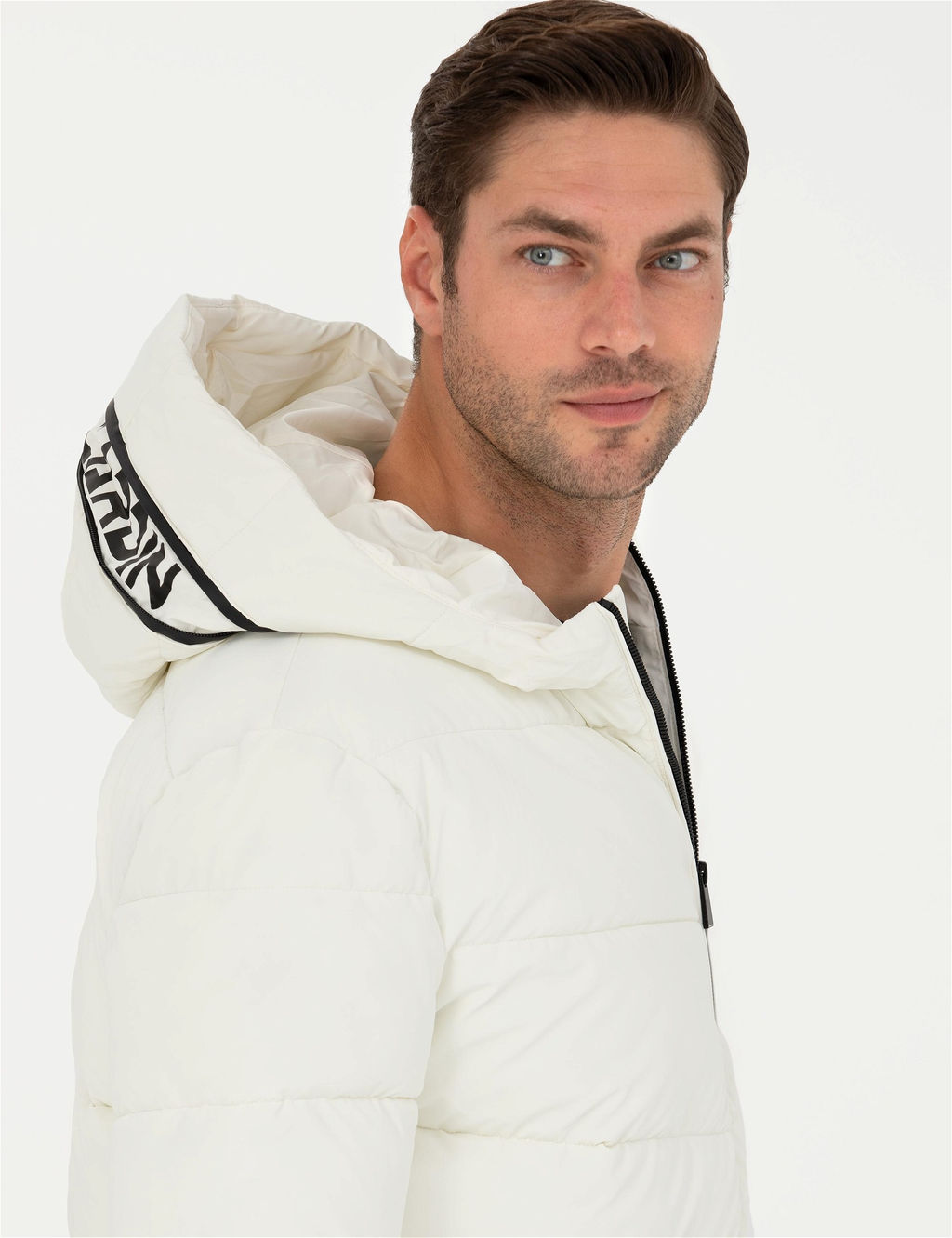 Ekru Kap__onlu Spor Mont - Pierre cardin фото 9